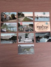 of 10 Antique Canada Postcards 1908-1912 Toronto Ottawa BC Rockies picture