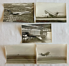 RARE VINTAGE FOKKER FACTORY ORIGINAL FOKKER F28-6000 FELLOWSHIP PHOTOGRAPHS picture