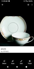 Epiag czechoslovakia china gold trim Epiag Czechoslovakian China 6525, Antique picture