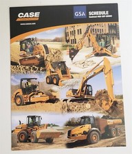 Case Construction GSA Schedule Leaflet Military 2008 picture