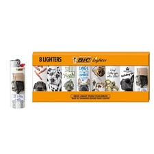 BIC Special Edition Animal Lover Series Lighters, Set of 8 Lighters picture