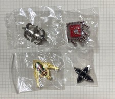 Sakura WarsThe Crimson Love - Flower Division Emblem Pin Badge Set 4 types picture