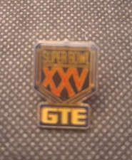 Super Bowl XXV GTE Pinback- e9664UXX picture