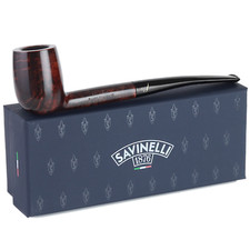 Savinelli Bing's Favorite Smooth Finish, Straight Billiard Tobacco Pipe, 6mm picture