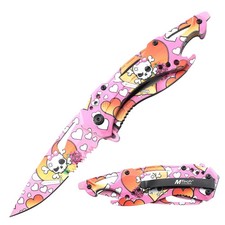 MTech USA Spring Assisted Knife-Aluminum Handle-Clip, Bottle Opener &Screwdriver picture