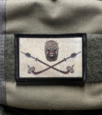 Star Wars Tusken Raider Pirate Flag Morale Patch Sand People picture