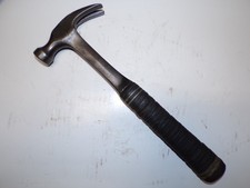 Vintage Estwing Claw Hammer with Leather Ring Handle - Carpentry - Grandpa's picture