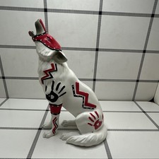 Westland Call of the Wolf Figurine Native American Art picture