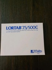 Lortab 7.5 /500C Post it Notepad Pharmaceutical Drug Rep Doctor Gift Swag Whitby picture