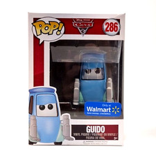 Funko Pop Vinyl Pixar Guido Walmart Exclusive Figure 286 Cars 3 Blue Loader picture