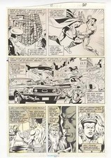Saga of the Sub-Mariner #11 pg 20 Original Art by Rich Buckler - THOR picture