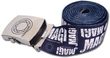 *NEW* Magi The Labyrinth of Magic: Logo Pattern Fabric Belt picture