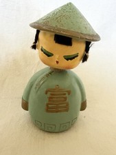 Vintage CDGC Japanese/Oriental Bobblehead/Nodder/Coin Bank-Labeled picture