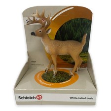 Schleich White Tailed Buck 14709 New NIP Collectible Forest Animal Figure picture