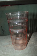 Hocking Ring pattern pink depression glass 5
