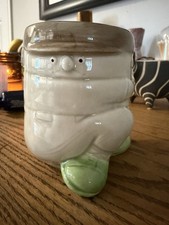 Vtg Baseball Player Character Mug Ceramic Novelty Sports Coffee Cup picture