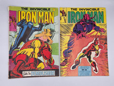 Vtg Yaffa Publishing 1977/78 Australian Reprints of The Invincible Ironman #1&2 picture