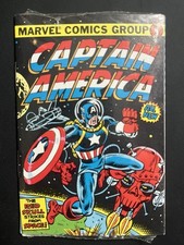 1981 Vintage Amurol Bubble Funnies Captain America Mini Comic Sealed⁠ Avenger picture