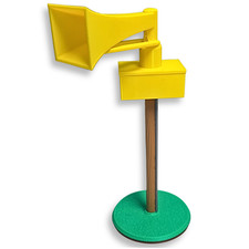 Federal Signal Thunderbolt Tornado Siren Model - Rotatable Civil Defense Replica picture