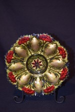 Antique Goofus Plate 