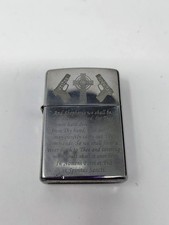 Boondock Saints Prayer Zippo High Polish Chrome Genuine Windproof Refillable picture