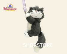 Disney authentic 2024 lucifer cat plush shoulder bag shanghai disneyland picture