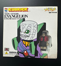 VintageKUBRICK Neon Genesis Evangelion EVA-01 Test Type Figure Set Misato Zeruel picture