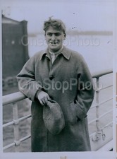1934 YEHUDI MENUHIN World Renowned Violin Genius Press Photo picture
