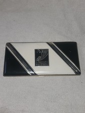 1933 CHICAGO WORLDS FAIR CIGARETTE CASE ART DECO MODERNE Large Long Holder picture
