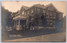 K21/ Waynesville Ohio RPPC Postcard c1910 Friends Home Building 181 picture