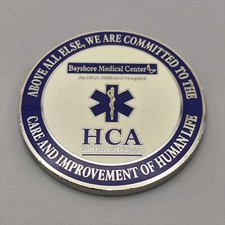 HCA Gulf Coast Division Bayshore Medical Center Challenge Coin picture