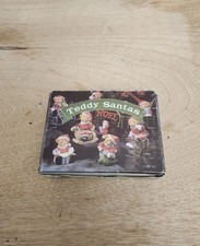 Vintage 1993 JC Teddy Santa 12 Count New with Display Box Bears picture
