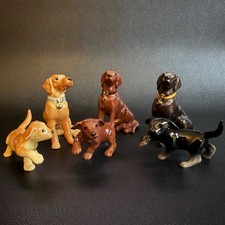 VTG Hagen Renaker Miniature Figurines Labrador Retriever Dog You Pick picture