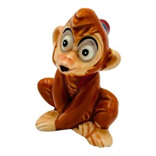 Vintgae Walt Disney Aladdin Abu Monkey Porcelain Figurine 2.5