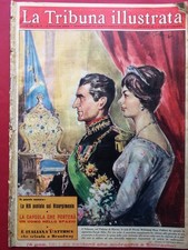 La Tribuna Illustrata January 3, 1960 Wedding Pahlevi Diba Gabelli Mercury Wheatley picture