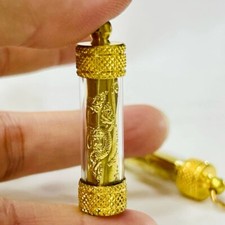 Thai Takrut Amulet Naga King Attract Wealth Power Of Sucessful Luck picture