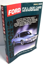Chilton's FORD Full Size Cars 1968-88 Repair Manual 26360 *VERY GOOD* picture