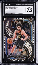 2024-25 PANINI SELECT ZEBRA #194 AJAY MITCHELL CGC 9.5 picture