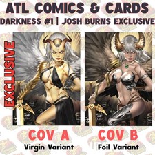 Darkness #1 | Set | Josh Burns Exclusive | Virgin + Foil | LTD 500 w/ COA picture