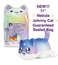 NEW Aphmau MeeMeows 11” Nebula Johnny Cat (NIB, sealed, guaranteed) Elemental picture