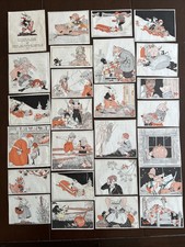 Lot of Vintage Ephemera Scrapbook Items 1930 Children’s Story Book Cut-outs picture
