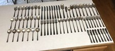 68 Piece Rogers & Bros. Silverplate Flatware MAJESTIC Mixed Lot 1928 picture