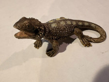USED Schleich BEARDED DRAGON Pagona Lizard 14675 Retired 2011 Figure Animal picture