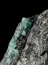 Rare BERYL var. EMERALD (in matrix) 8Habach Valley, Salzburg, Austria* picture