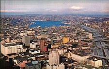 Vintage Postcard Aerial View Seattle WA picture