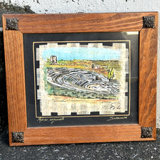 Authentic Siracusa Papyrus Painting 