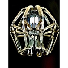 Kika Bohemia Modern Crystal Loop Chandelier - Justice Design Group 18.5