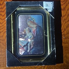 Framed Christian Picture Print Madonna & Child (Virgin Mary with Child) picture