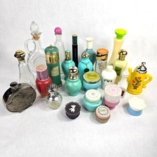 Vintage Avon Bottles Perfume and Cologne Decanters Cream Jars Lot of 24 picture