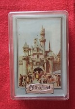 Vintage 1960s Disneyland Sealed Playing Cards Sleeping Beauty Castle Disneyana picture